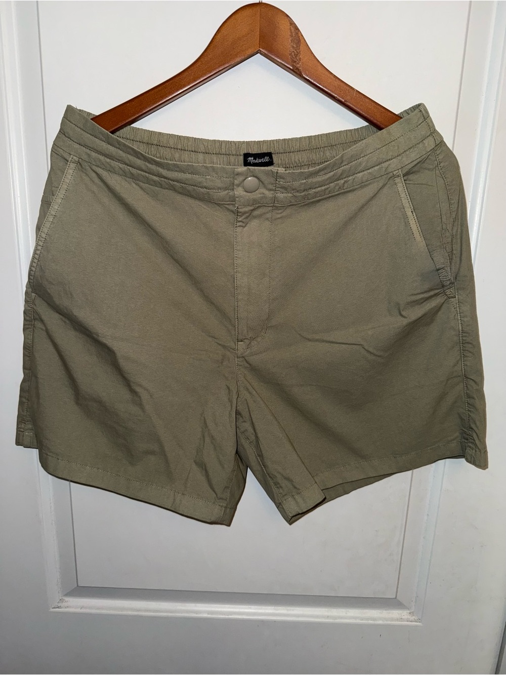 Madewell Ultra-Comfortable Weekend Short in "Sagebrush Green" - NWT